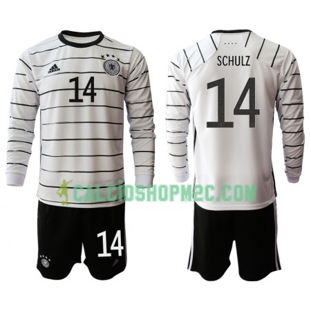 Germania Nico Schulz 14 Bambino Maglia Prima Euro 2020 Manica Lunga (+ Pantaloncini)